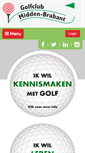 Mobile Screenshot of golfclubmiddenbrabant.nl